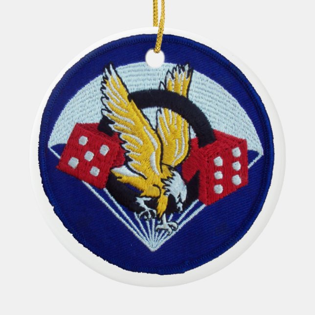 Décoration En Céramique 506e Parachute Infantry Régiment (Devant)