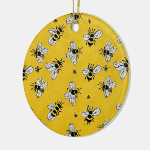 Décoration En Céramique Abeilles à miel