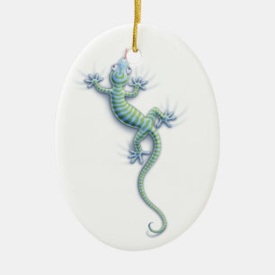 Décoration En Céramique Accrocher Sur Gecko