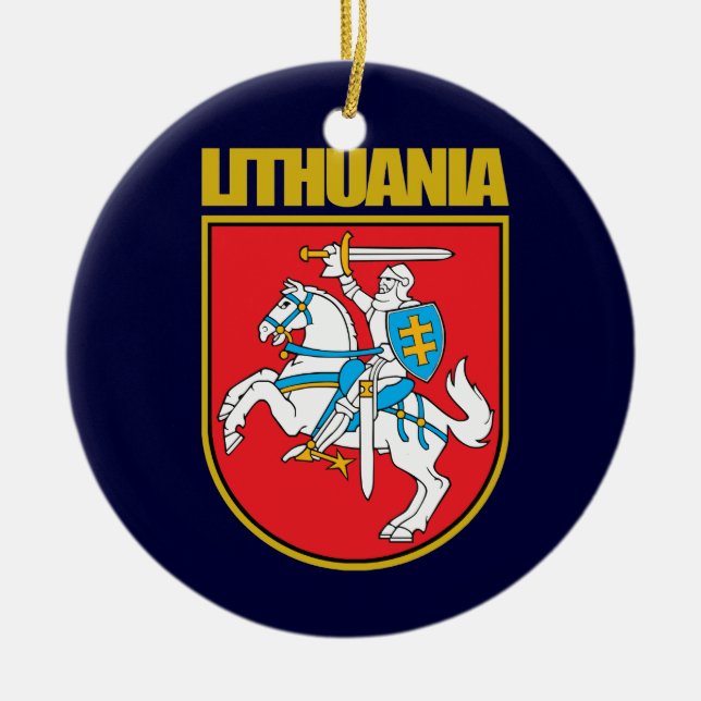 Décoration En Céramique ACO de Lietuva (Lituanie) (Devant)