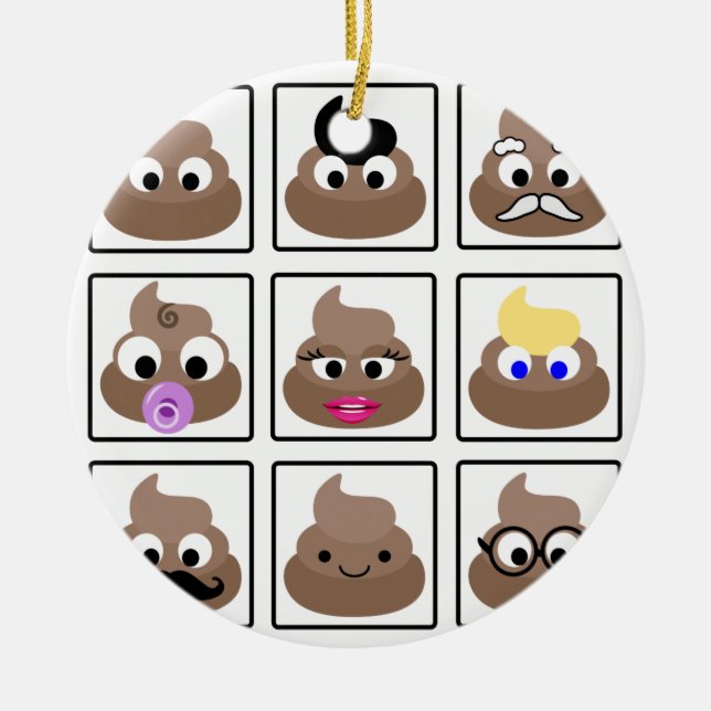 Décoration En Céramique Afficher plusieurs faces (Devant)