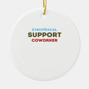 Décoration En Céramique Aide émotionnelle Coworker, Cadeau Coworker, Cowor