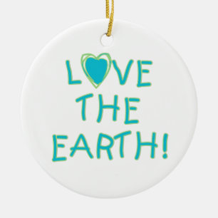 Décoration En Céramique Aimez la terre ambiante