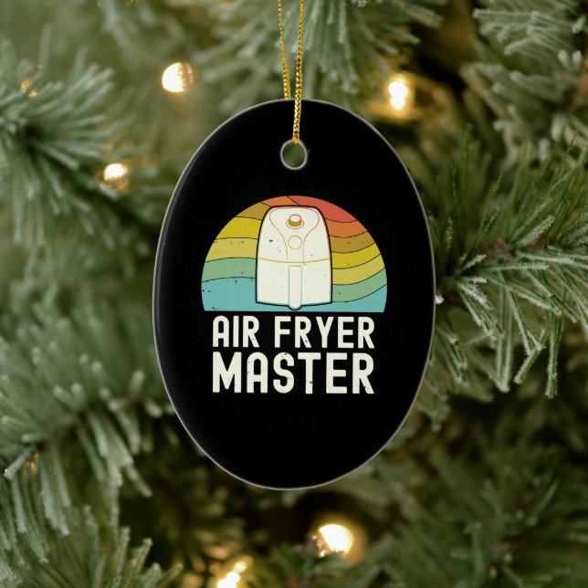 Décoration En Céramique Air Fryer Master Cook| Food Lover Foody (Arbre)