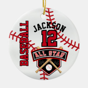 Décoration En Céramique All Star Baseball ⚾ Player