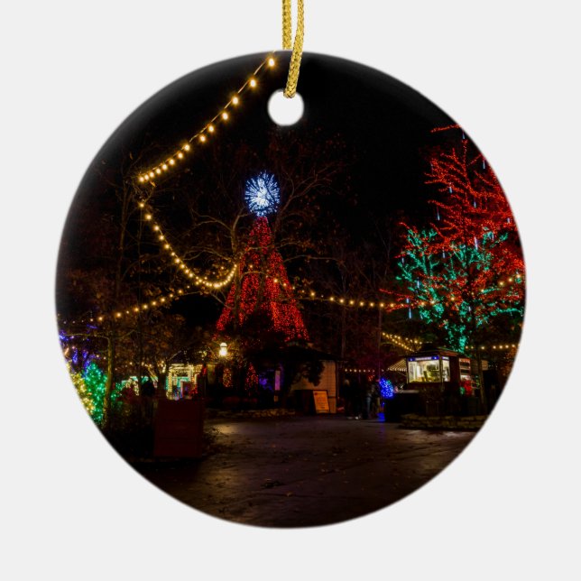 Décoration En Céramique Allumez-Le Pour Noël (Devant)