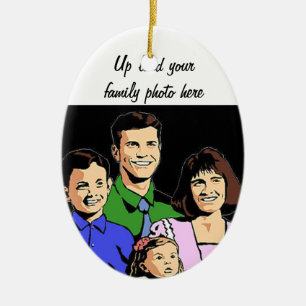 Décoration En Céramique Amour de la famille_