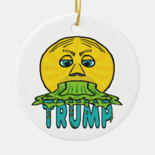 Décoration En Céramique Amusant anti-Trump