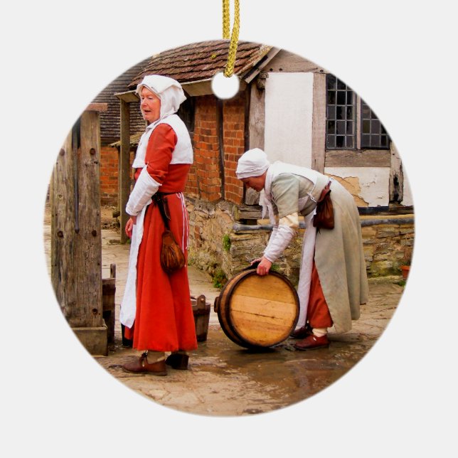 DÉCORATION EN CÉRAMIQUE ANCIENNE ANGLETERRE (Devant)