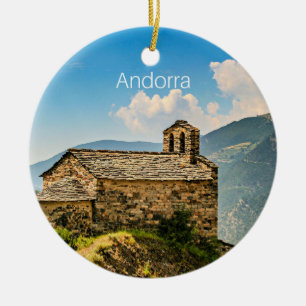 Décoration En Céramique Andorre, chaîne des Pyrénées