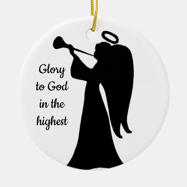 Décoration En Céramique Ange (Devant)