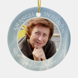 Décoration En Céramique Angel au ciel  En mémoire