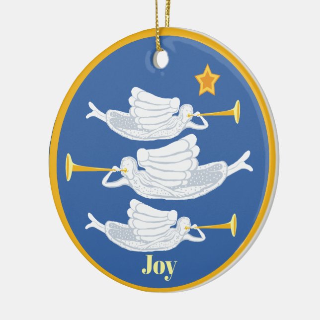 Décoration En Céramique Anges et Jésus Noël (Gauche)