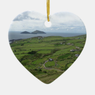 Décoration En Céramique Anneau de position d'océan irlandaise de Kerry