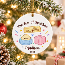 Année de Noël des enfants Squishies