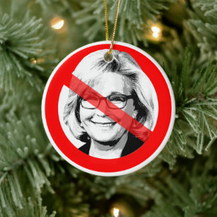 Décoration En Céramique Anti Liz Cheney A Traversé La Face