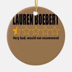 Décoration En Céramique Anti Rep Lauren Boebert Boebert Bad Review