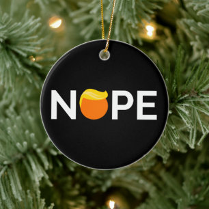 Décoration En Céramique Anti-Trump - Nope Edition