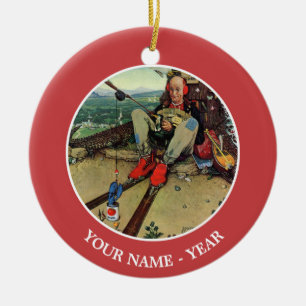 Décoration En Céramique April Fool, 1945