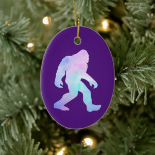 Décoration En Céramique Aquarelle Bigfoot