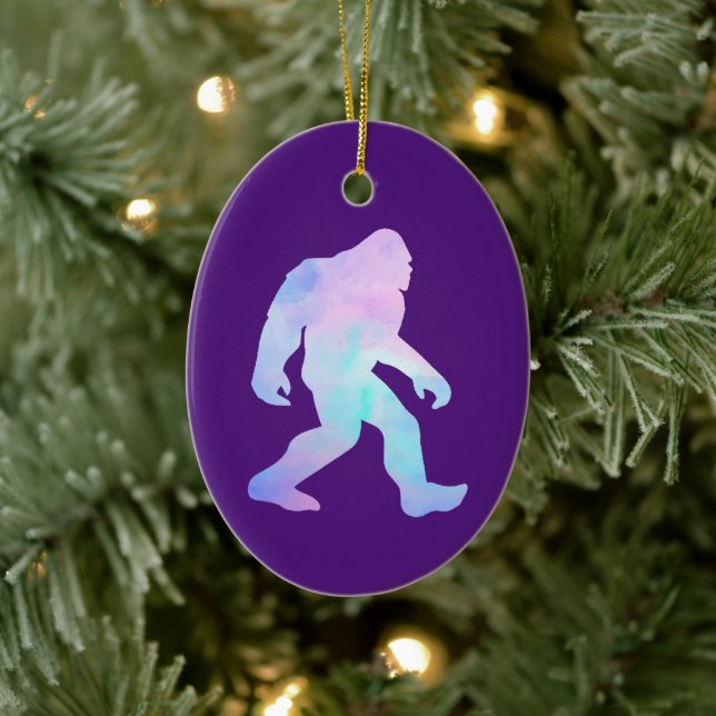 Décoration En Céramique Aquarelle Bigfoot (Arbre)