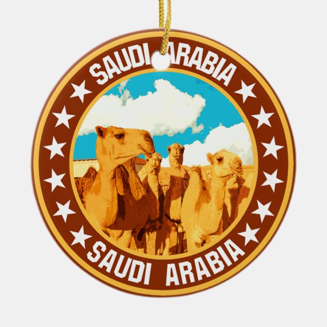 Décoration En Céramique Arabie saoudite (Devant)