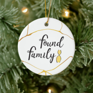 Décoration En Céramique Arbre ADN de famille trouvé