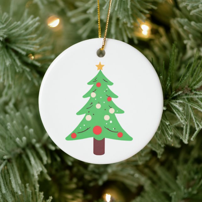 Décoration En Céramique Arbre de Noël (Arbre)