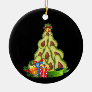 Décoration En Céramique Arbre de Noël Avocado - Avocat