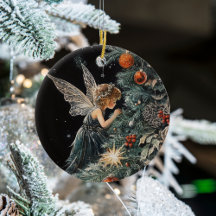 Arbre de Noël Fairy Angel Ornament - Personnalisé