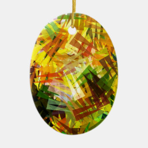 DÉCORATION EN CÉRAMIQUE ARBRES D'ÉTÉ