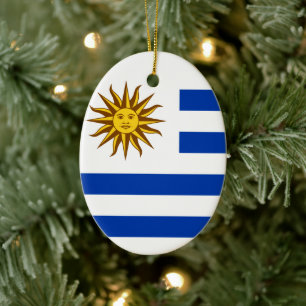 Décoration En Céramique Armoiries de l'Uruguay