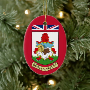 Décoration En Céramique Armoiries des Bermudes