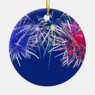Décoration En Céramique Arrière - plan Fireworks
