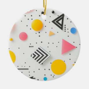 Décoration En Céramique Arrière - plan optimisé de formes et de bandes