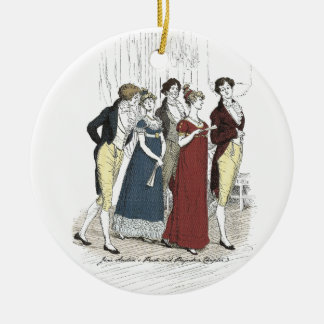 Décoration En Céramique Arrivée de la fête du Pays-Bas - Fierté et préjugé