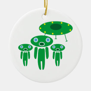 Décoration En Céramique arrivée des Aliens