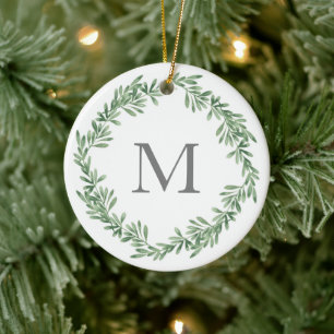Décoration En Céramique Arrosage Rosemary Wreath