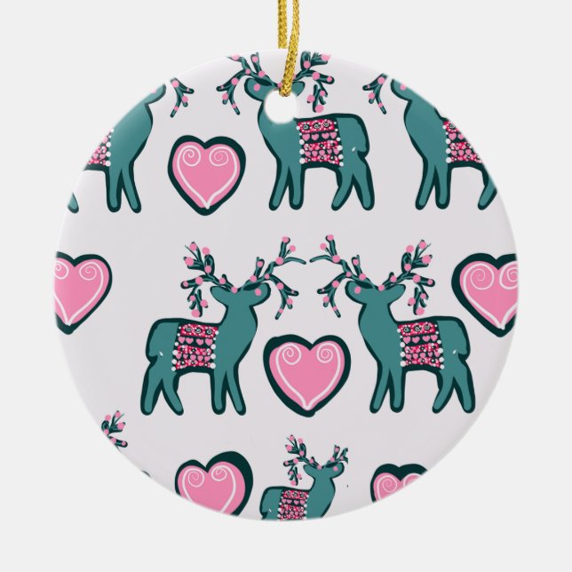 Décoration En Céramique Art de Noël (Devant)