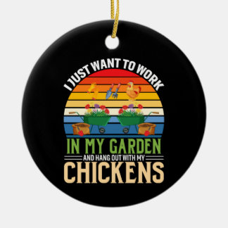 Décoration En Céramique Art Du Poulet Et Étanchéité Avec Mes Poulets