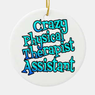 Décoration En Céramique Assistant Physiothérapeute fou
