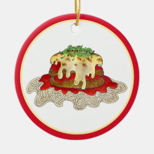 Décoration En Céramique Aubgergine Parme Parmesan Italien