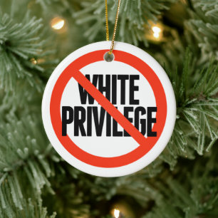 Décoration En Céramique Aucun privilège blanc