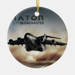 Décoration En Céramique Avion de cargaison de C-17 Globemaster