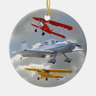 DÉCORATION EN CÉRAMIQUE AVIONS