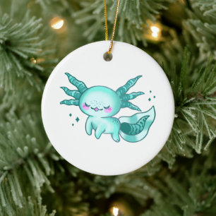 Décoration En Céramique Axolotl adorable joli dessin