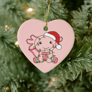 Décoration En Céramique Axolotl Animaux d'hiver Axolotls Céramique