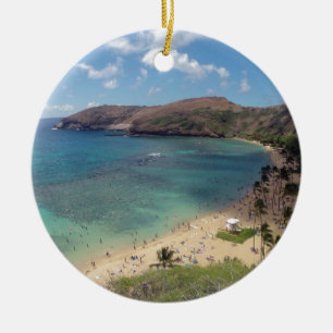 Décoration En Céramique Baie Oahu d'Hawaï Hanauma