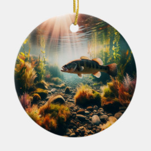 Décoration En Céramique Basse-bouche sous-marine