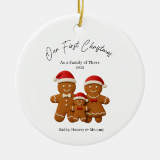 Décoration En Céramique Baubles de Noël personnalisés pour bébé, Gardes pe